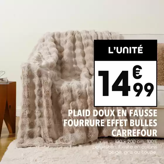 Offre valable jusqu'au dimanche 28 septembre 2025