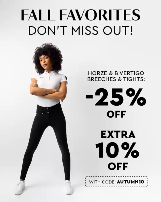 Fall Favorites – don’t miss out!