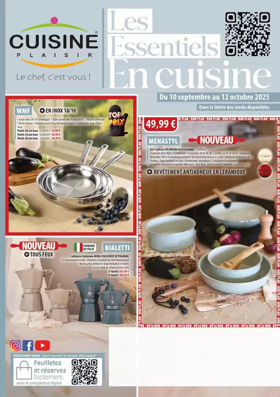 Les essentiels en cuisine 2025