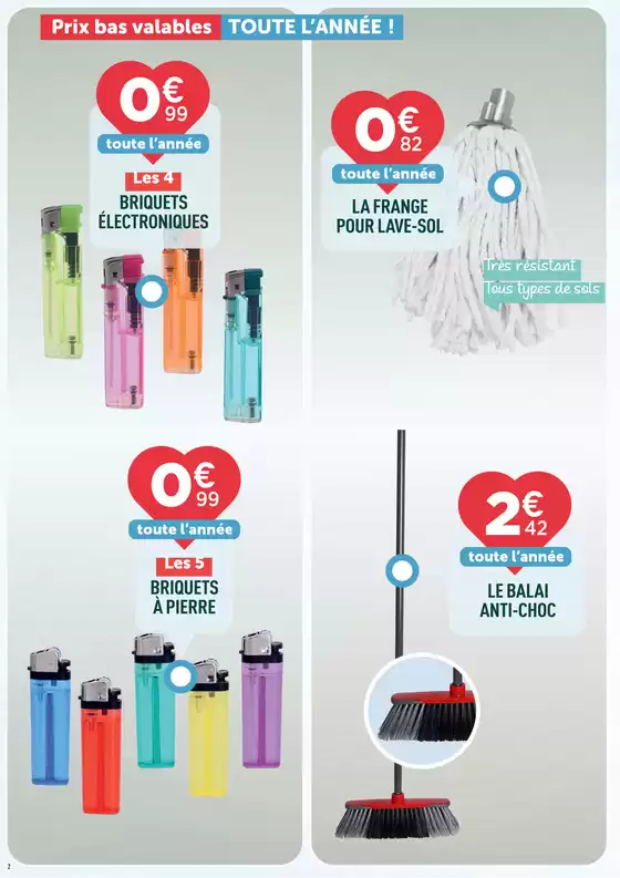 Le catalogue prix bas !
