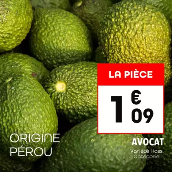 Offres valables du mardi 23 au samedi 27 septembre 2025