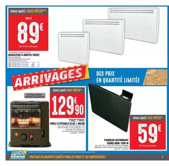 C’est le moment de profiter des nouveaux arrivages Brico Cash !