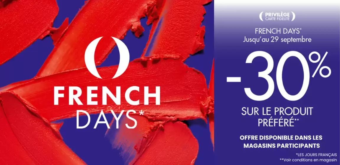 Catalogue Une heure pour soi à Boulogne-sur-Mer | French Days | 2025-09-23T00:00:00.000Z - 2025-09-29T00:00:00.000Z