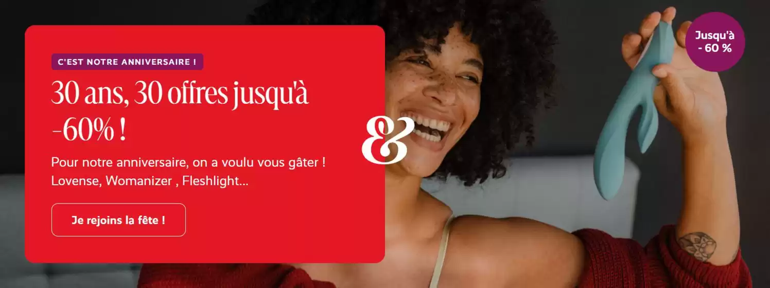 30 ans, 30 offres