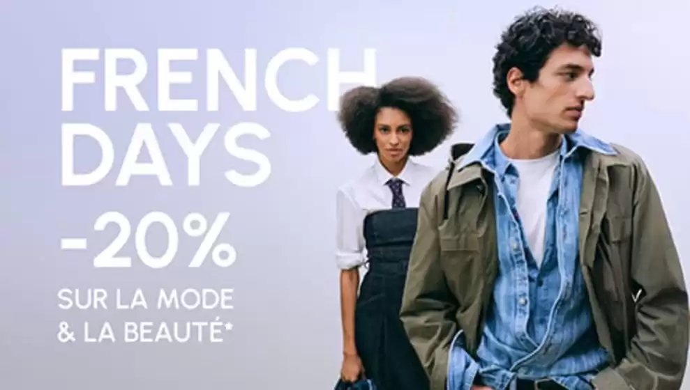 FRENCH DAYS : -20% au panier
