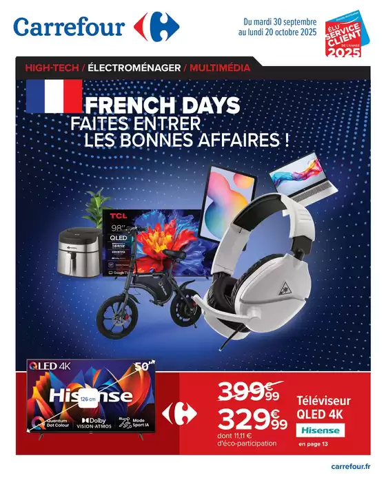 FRENCH DAYS FAITES ENTRER LES BONNES AFFAIRES !