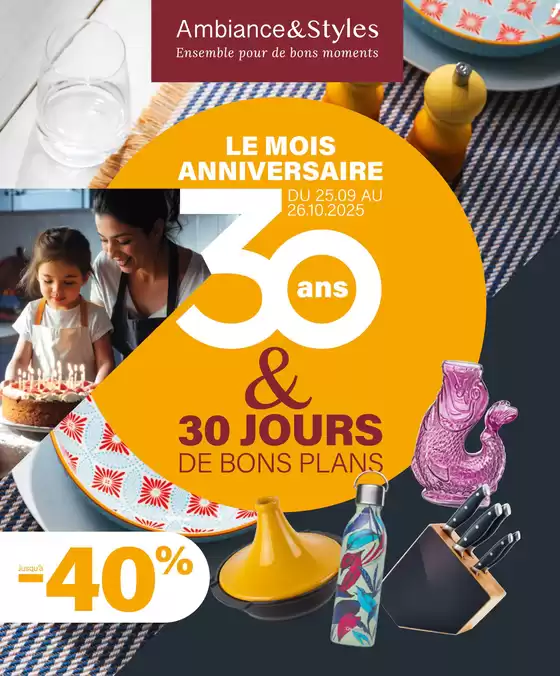 Le mois anniversaire