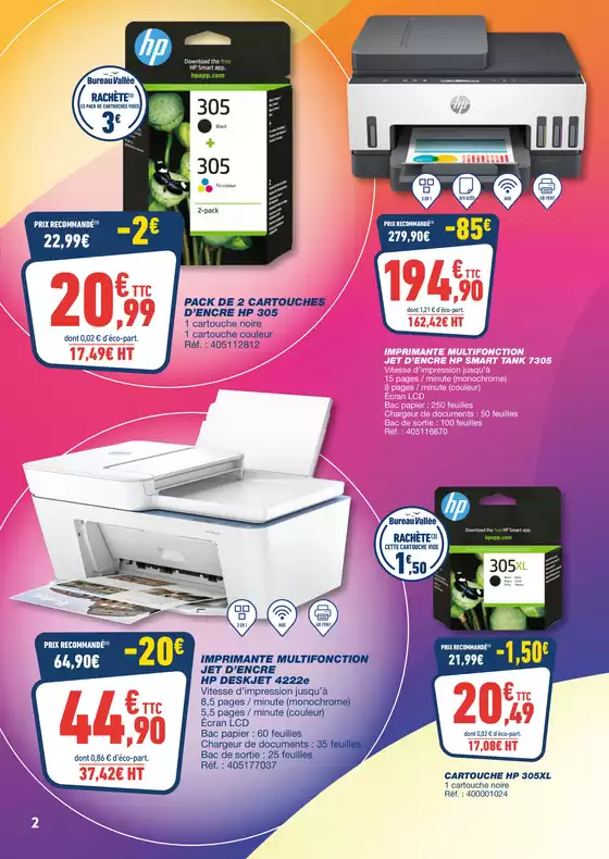 NOS PRIX BAS VONT VOUS FAIRE BONNE IMPRESSION !