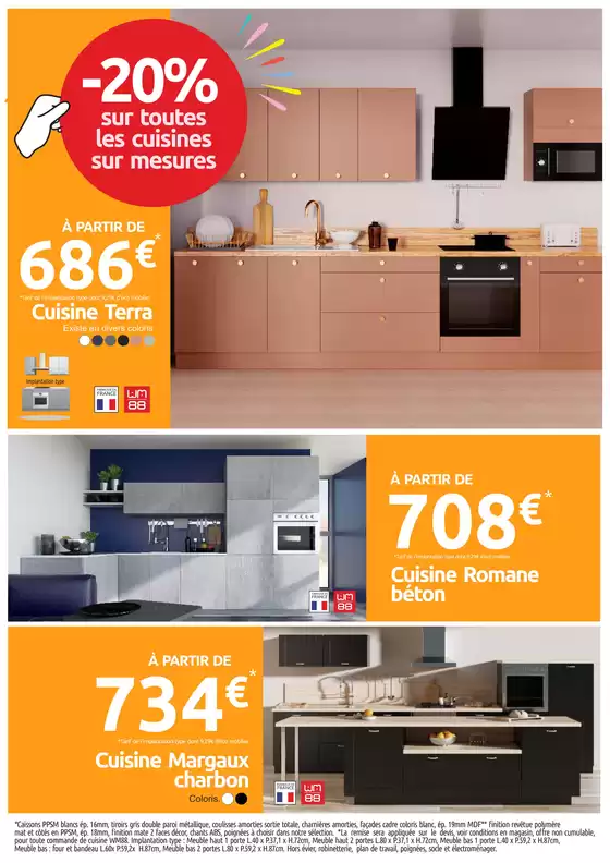 Des CUISINES à Prix mini
