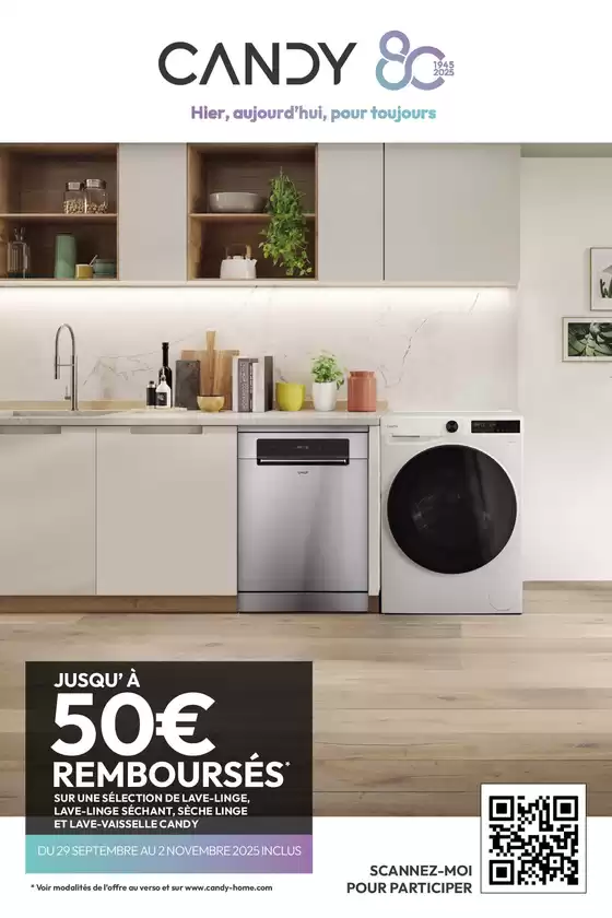 Candy Jusqu'à 50€ remboursés