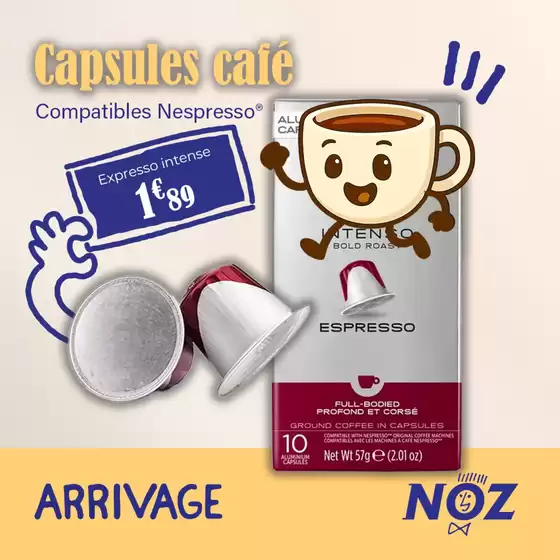 Catalogue Noz à Neuwiller | Capsules café | 2025-09-29T00:00:00.000Z - 2025-10-20T00:00:00.000Z