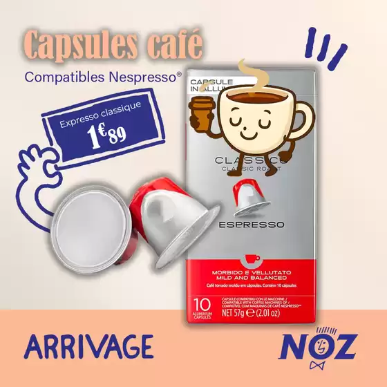 Capsules café