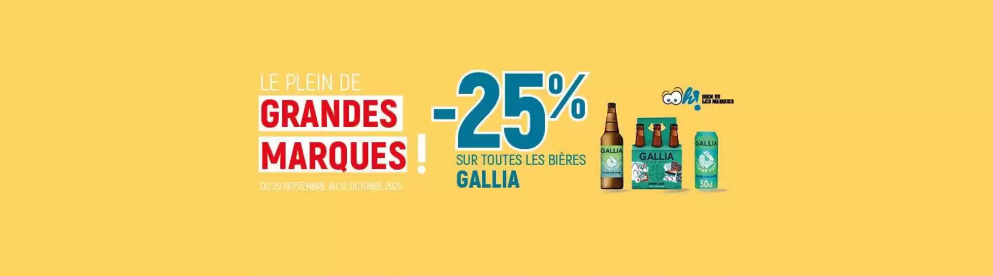 Le plein de grandes marques ! - 25% SUR LE 2EME