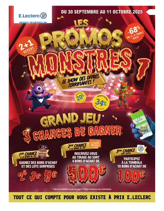 PROMOS MONSTRES 1