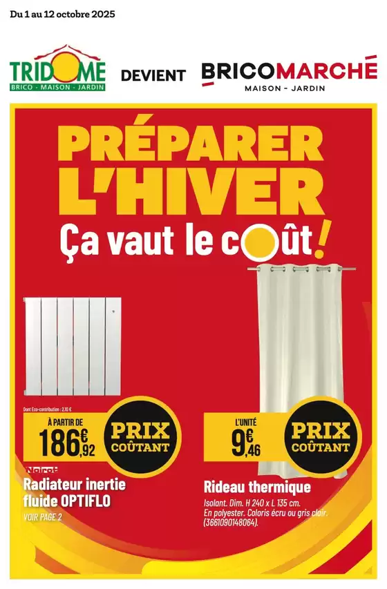 PRÉPARER L'HIVER Ça vaut le coût!