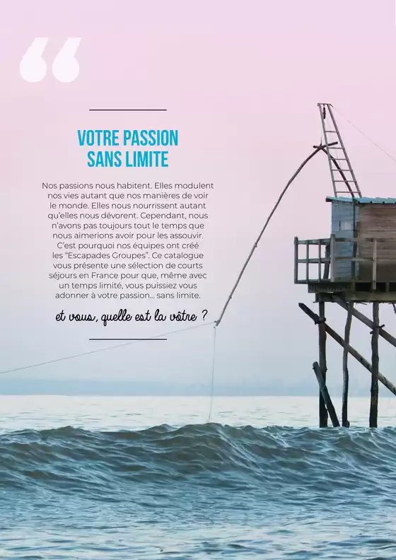 La France avec la Boutique des Groupes 