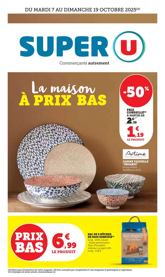 Catalogue Super U à Cérilly (Allier) | Spécial Maison | 2025-10-07T00:00:00.000Z - 2025-10-19T00:00:00.000Z