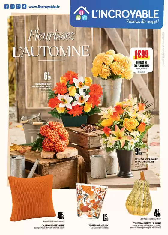Fleurissez l'automne