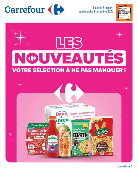 LES NOUVEAUTÉS D'OCTOBRE