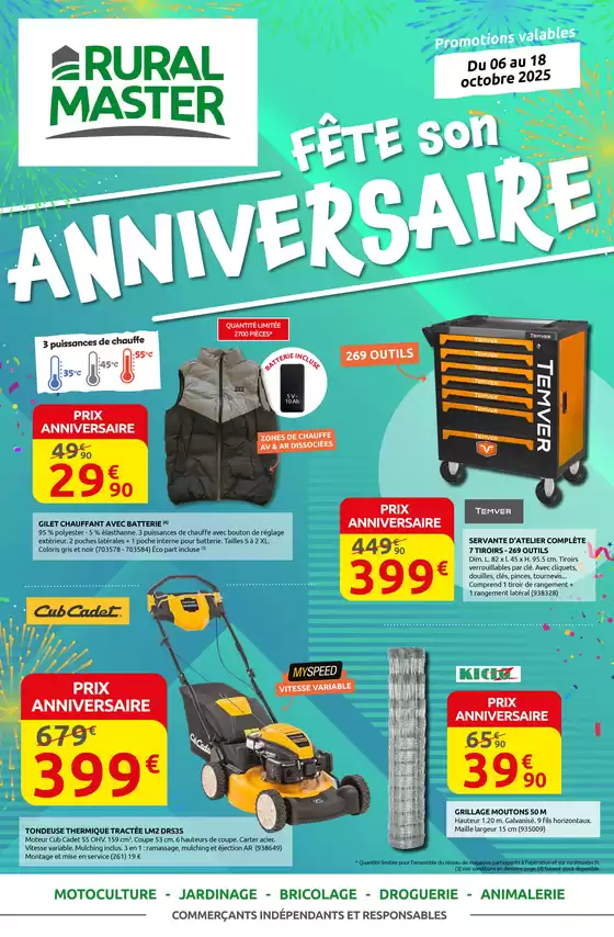 FÊTE son ANNIVERSAIRE