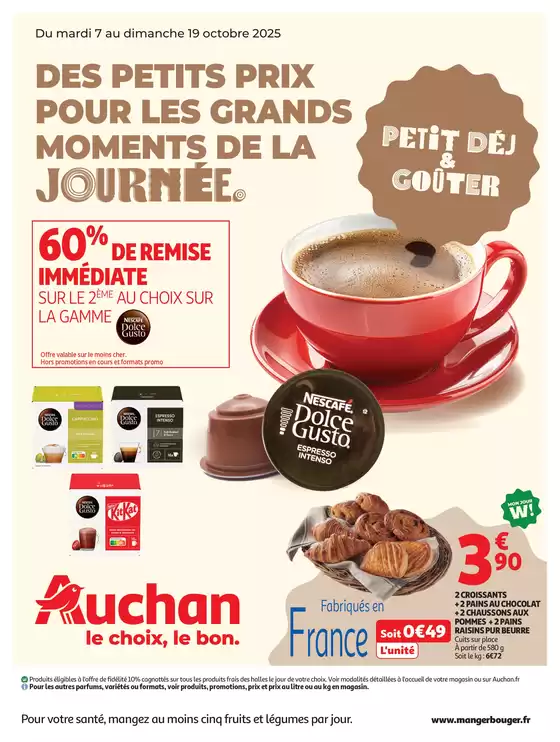 Catalogue Auchan Hypermarché à Strasbourg | Des petits prix pour les grands moments de la journée | 2025-10-07T00:00:00.000Z - 2025-10-19T00:00:00.000Z