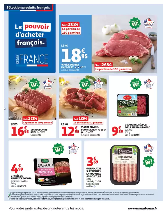 Le frais, le bon moins cher