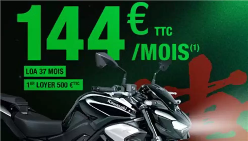 Offre financement Z900 2025