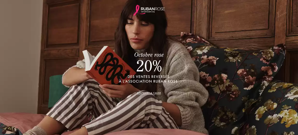 Durant tout le mois d'octobre, 20% des bénéfices réalisés sur le modèle Sherwood