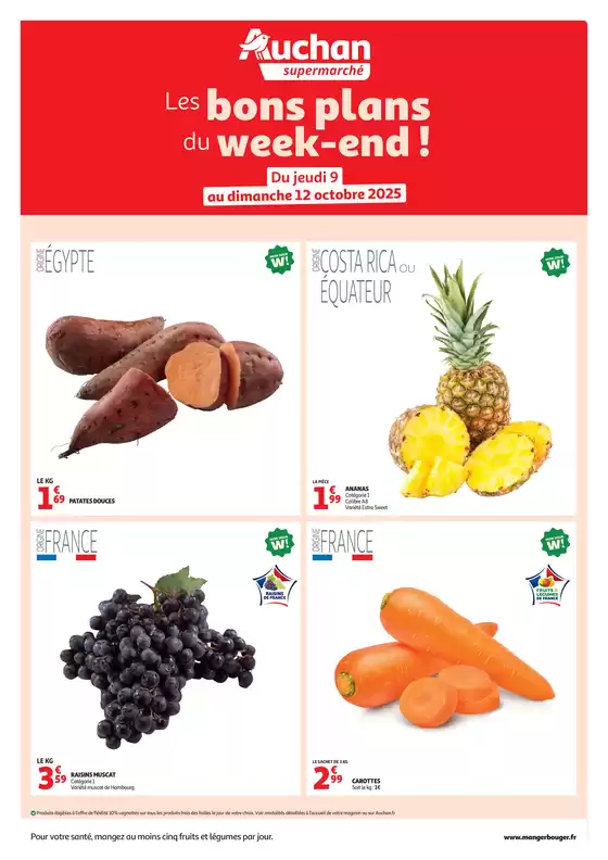 Les bons plans du week-end dans votre super !