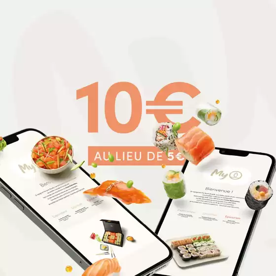 Catalogue Sushi Shop à Pissy-Pôville | Invitez vos proches et recevez 10€ au lieu de 5€, parrain comme filleul ! | 2025-10-07T00:00:00.000Z - 2025-10-31T00:00:00.000Z