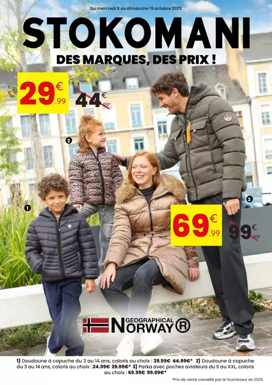 Catalogue Stokomani à Pontault-Combault | Stokomani des marques, des prix ! | 2025-10-07T00:00:00.000Z - 2025-10-19T00:00:00.000Z