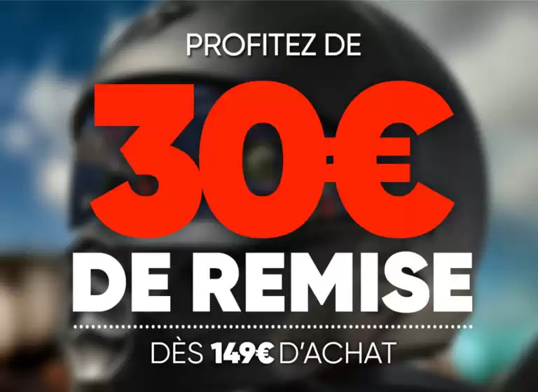 Jusqu'à 125€ de REMISE pour l'achat de votre nouveau casque !