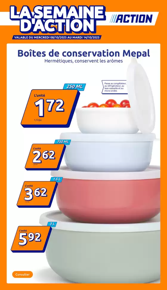 Catalogue Action à Bourg-de-Péage | Meilleures offres pour les acheteurs économes | 2025-10-08T00:00:00.000Z - 2025-10-14T00:00:00.000Z