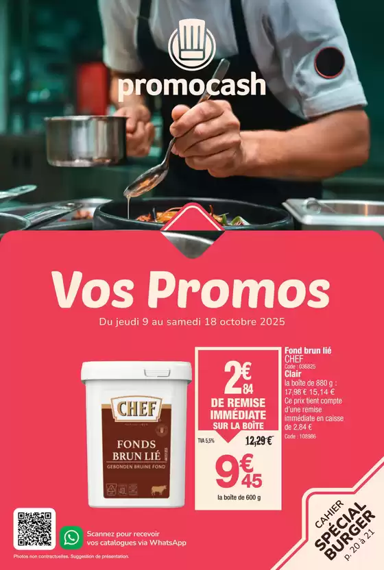 Catalogue Promocash à Le Coteau | Vos promos | 2025-10-08T00:00:00.000Z - 2025-10-18T00:00:00.000Z