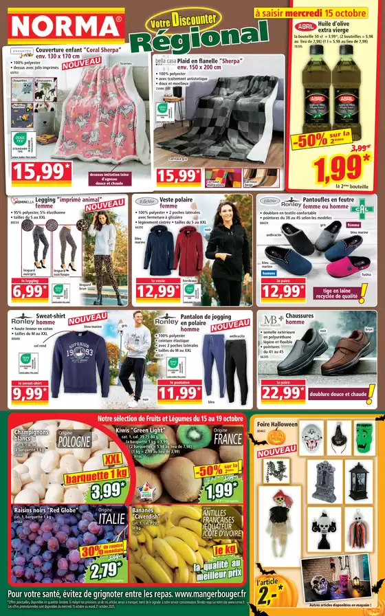 Catalogue Norma à Saint-Gaudens | Votre discounter Régional | 2025-10-15T00:00:00.000Z - 2025-10-21T00:00:00.000Z