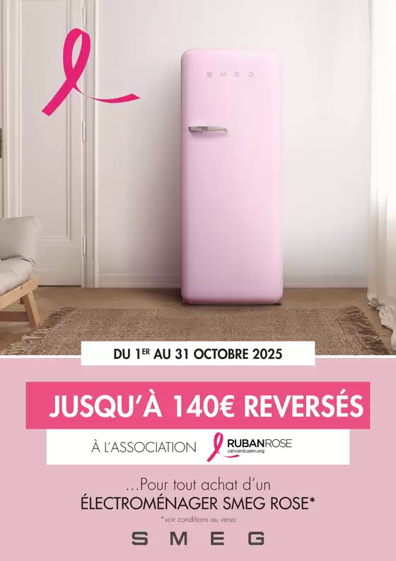 Catalogue MDA à La Celle-Saint-Cloud | Jusqu'à 140€ reversés à l'association Ruban Rose | 2025-10-08T00:00:00.000Z - 2025-10-31T00:00:00.000Z