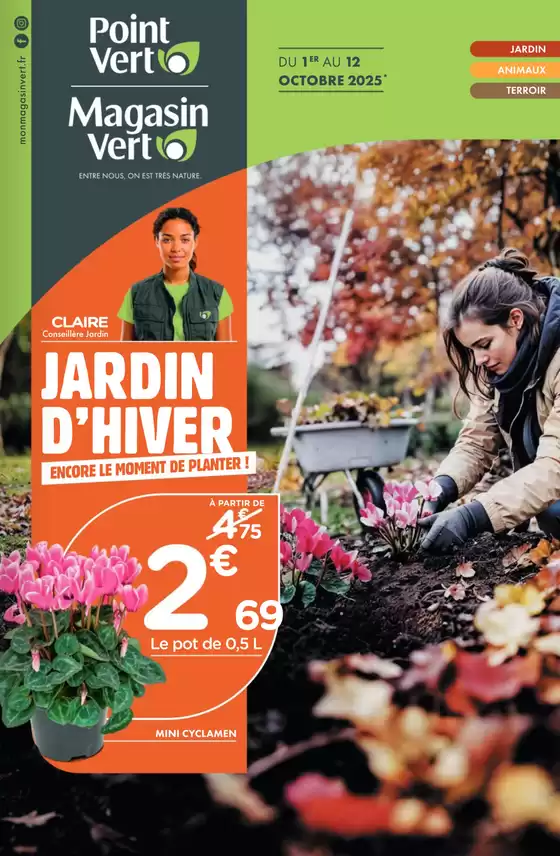 Catalogue Magasin Vert à Harnes | Catalogue Magasin Vert | 2025-10-08T00:00:00.000Z - 2025-10-12T00:00:00.000Z