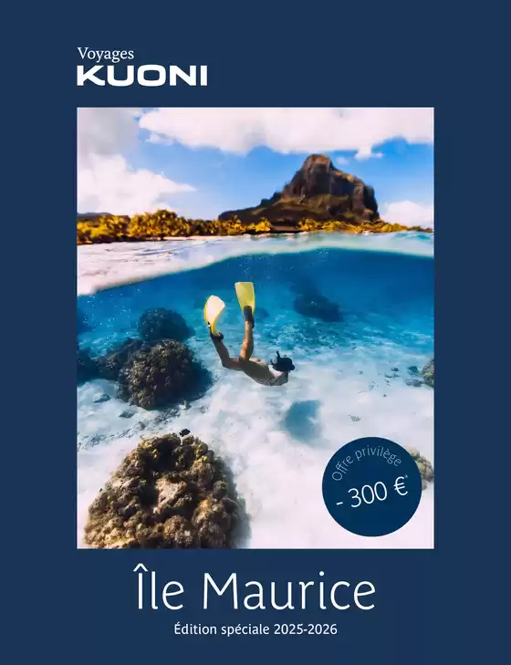 Catalogue Kuoni à Écully | Île Maurice 2025-2026 | 2025-10-08T00:00:00.000Z - 2026-12-31T00:00:00.000Z