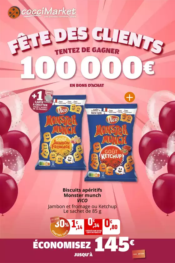 Catalogue Coccimarket à Rouxmesnil-Bouteilles | Fête des clients | 2025-10-08T00:00:00.000Z - 2025-10-19T00:00:00.000Z