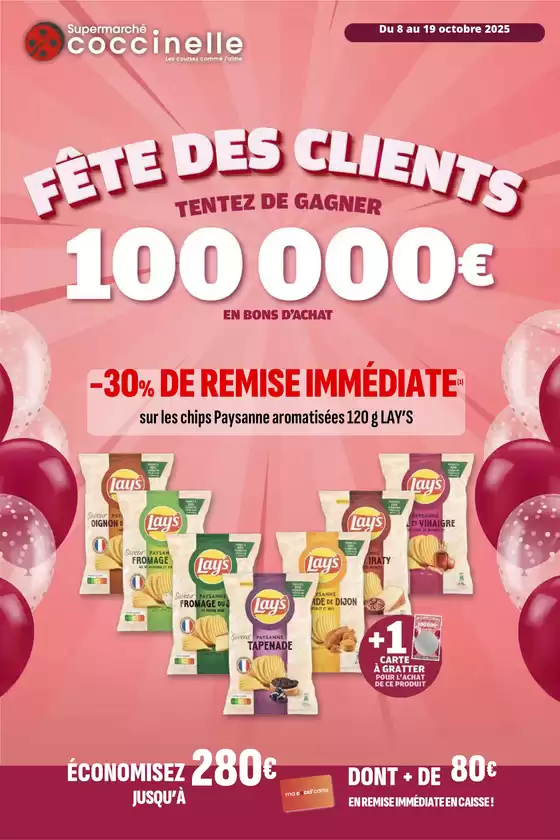 Catalogue Coccinelle Supermarché à Rouxmesnil-Bouteilles | Fête des clients | 2025-10-08T00:00:00.000Z - 2025-10-19T00:00:00.000Z