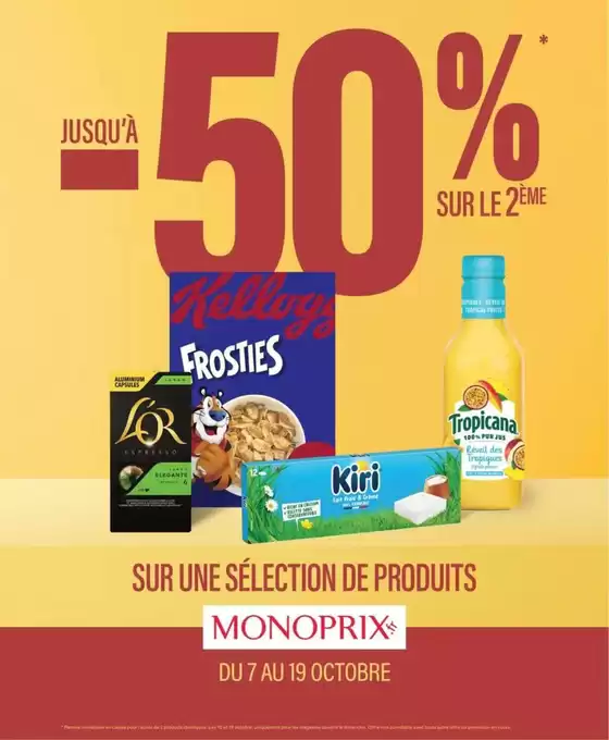 Catalogue Monoprix à Balaruc-les-Bains | CATALOGUE PROMOTIONNEL | 2025-10-09T00:00:00.000Z - 2025-10-19T00:00:00.000Z