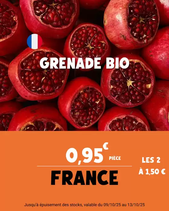 Catalogue Nous anti gaspi à Clermont (Oise) | C'est le retour de nos savoureuses promo de fruits et légumes 100 % français | 2025-10-10T00:00:00.000Z - 2025-10-13T00:00:00.000Z