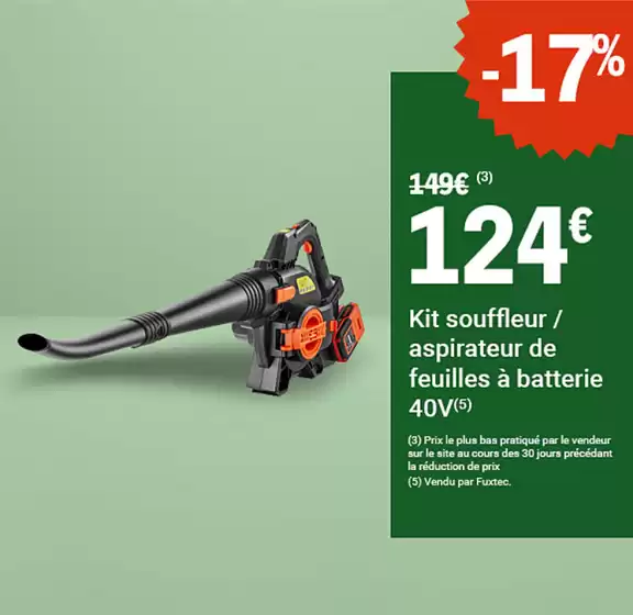 Catalogue E.Leclerc Jardi à Beaulieu-sur-Loire | Bons plans | 2025-10-10T00:00:00.000Z - 2025-10-31T00:00:00.000Z