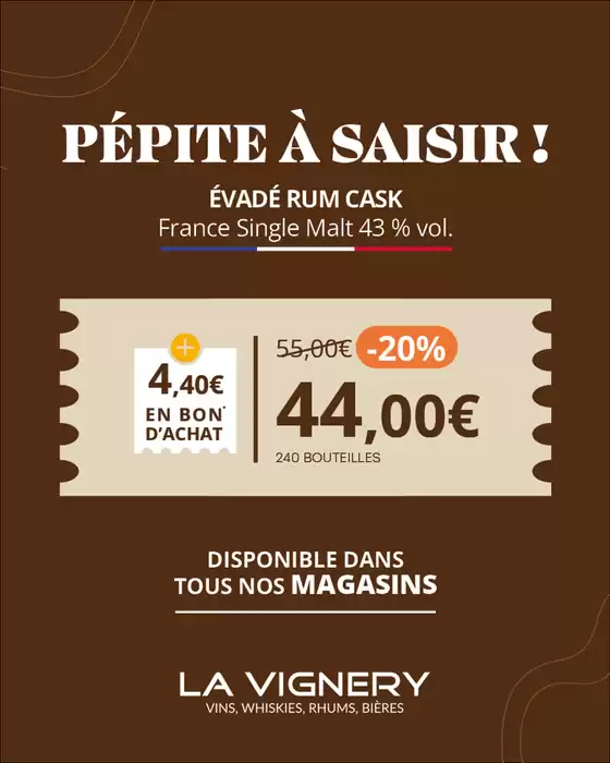 Élégant, gourmand, et 100% hexagonal, à découvrir pendant notre Foire aux Whiskies !