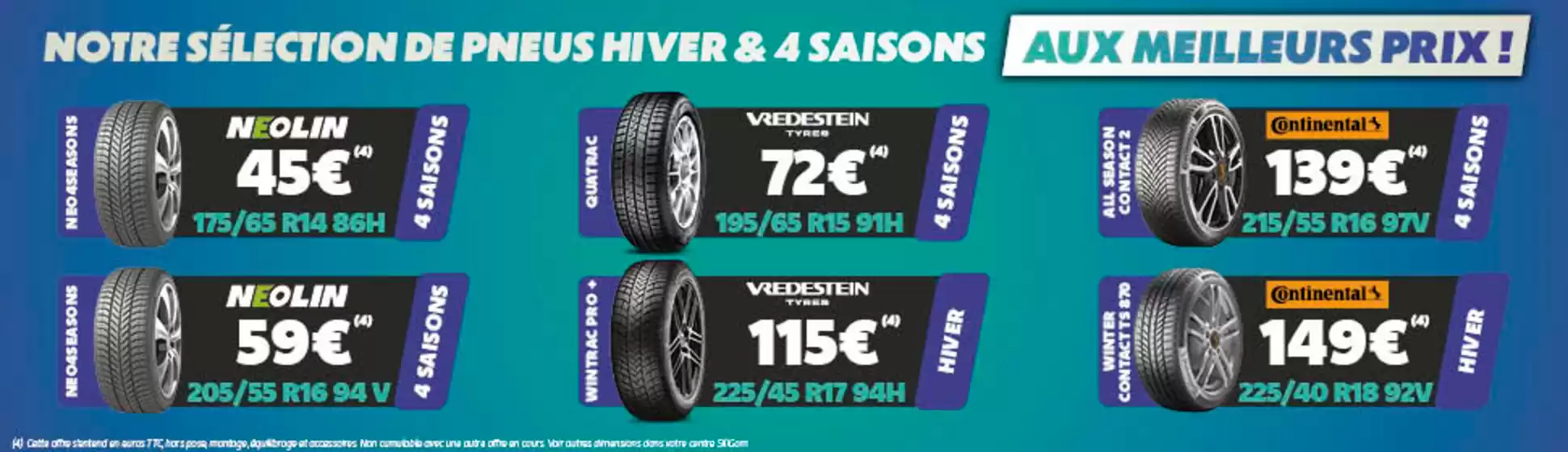 JUSQU’A 120€ REMBOURSÉS POUR L’ACHAT DE PNEUS MICHELIN