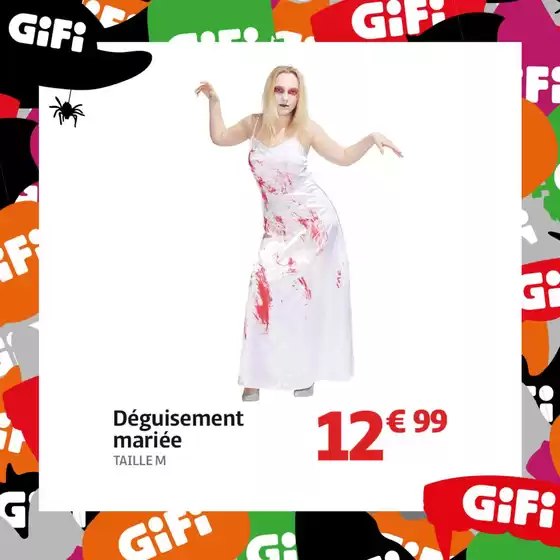  Qui a dit que les déguisements, c’était que pour les enfants ? Chez GiFi, les grands aussi font peur… avec style !