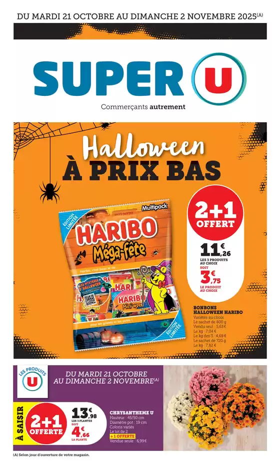 Catalogue Super U à Igoville | Catalogue SUPER U | 2025-10-21T00:00:00.000Z - 2025-11-02T00:00:00.000Z