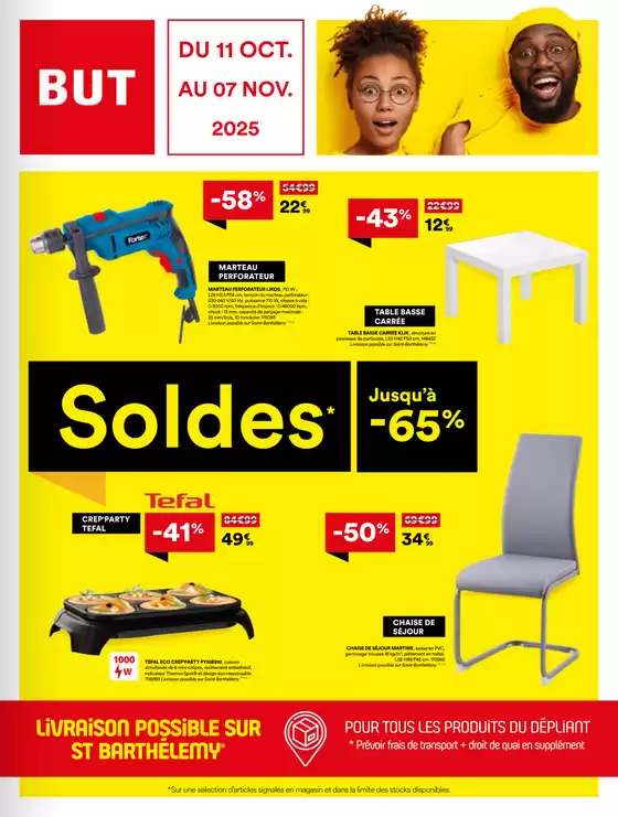 Catalogue BUT à Pollestres | Soldes  | 2025-10-13T00:00:00.000Z - 2025-11-07T00:00:00.000Z