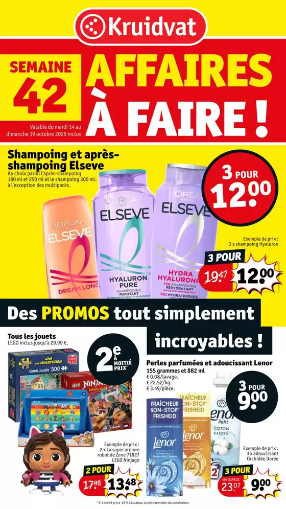 Catalogue Kruidvat à Saintes | Dépliant 42 | 2025-10-13T00:00:00.000Z - 2025-10-19T00:00:00.000Z
