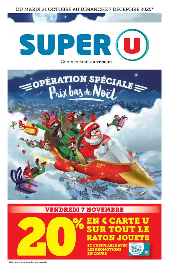 Catalogue Super U à Lille | Jouets | 2025-10-21T00:00:00.000Z - 2025-12-07T00:00:00.000Z